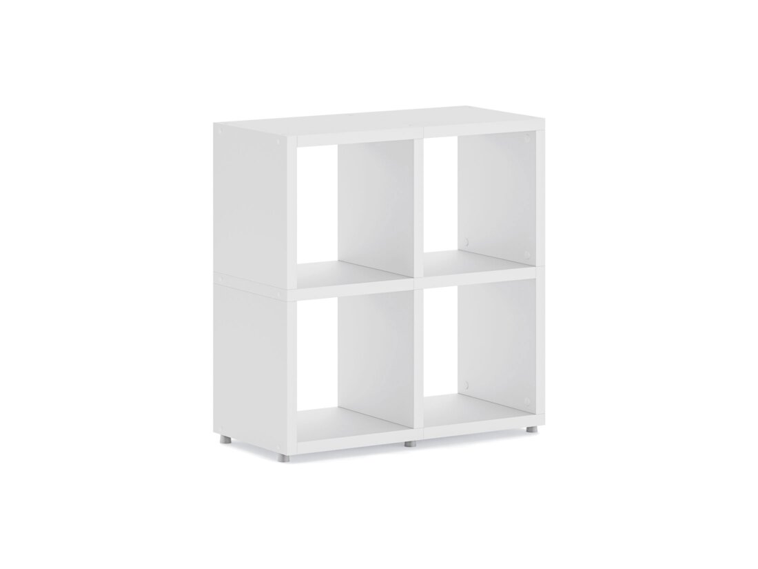 BOON 2x2 4 Cube Storage Unit | Decor white