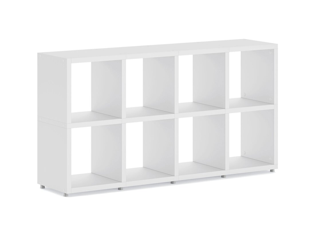 BOON 4x2 Cube Storage Unit | Decor white