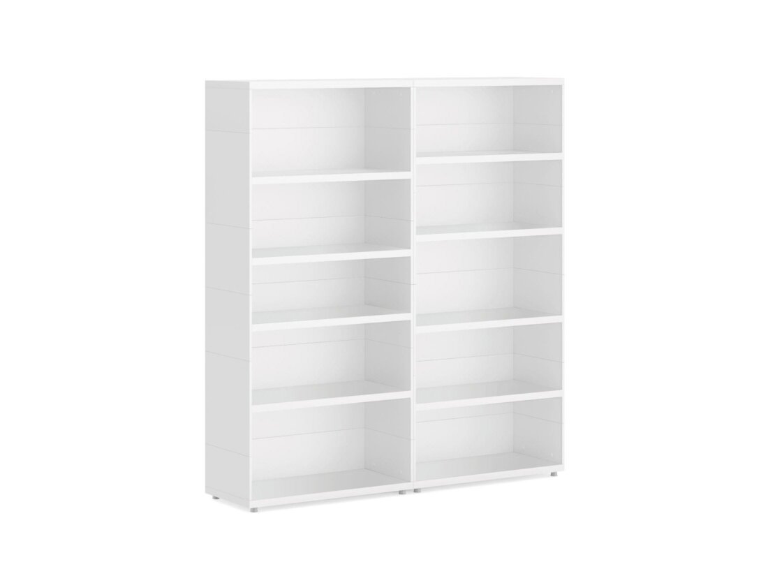 CASE 2x5 Bookshelf | white
