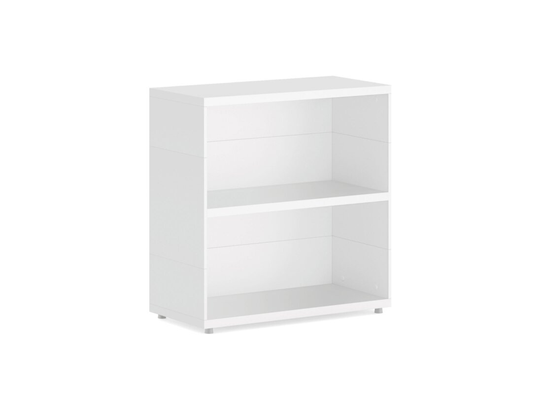 CASE Maxi-1x2 Regalwand | 75x77x34 cm | weiß