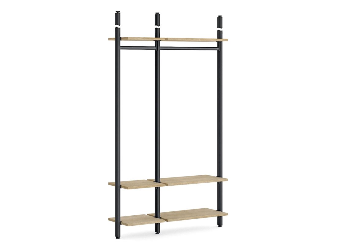 CLOS-IT D-150 Regalsystem | Dekor eiche