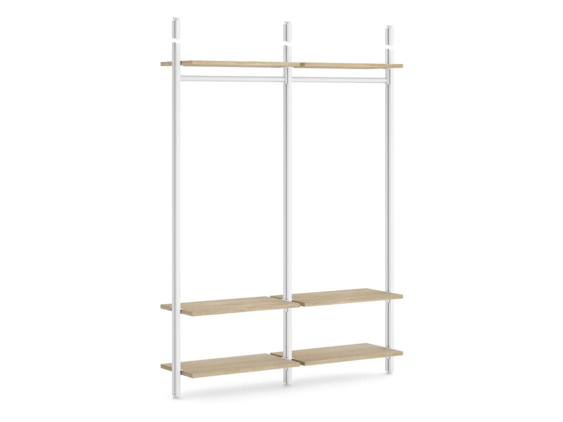 CLOS-IT D-200 Regalsystem | Dekor eiche