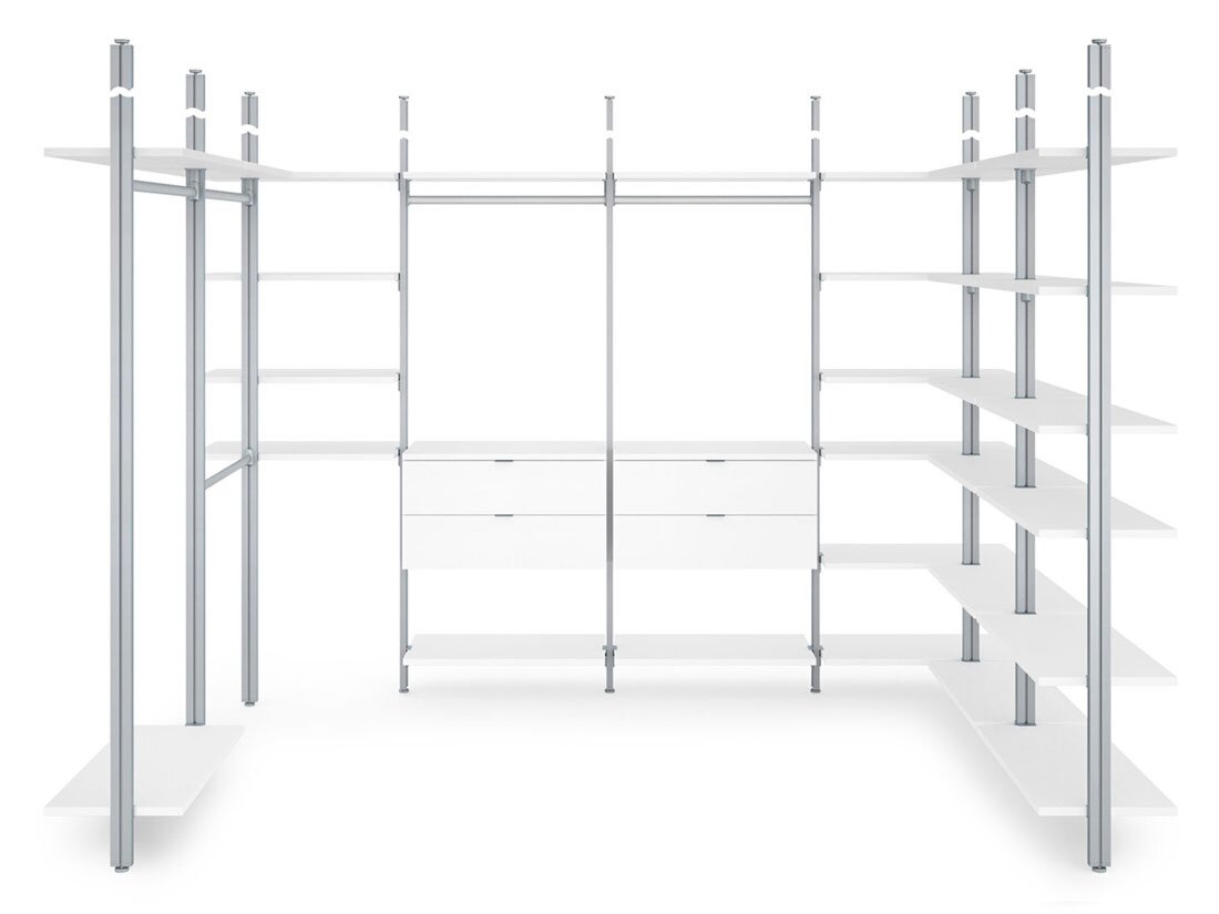 CLOS-IT D-806 Offener Kleiderschrank