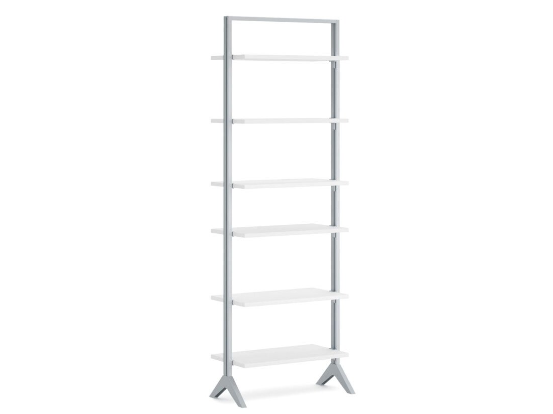 CLOS-IT S-101 Clothes Rail with Shelves