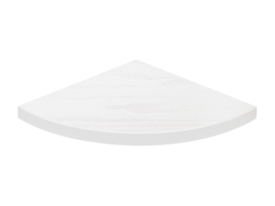 DESIGN Corner Shelf | 40x40x2,2 cm | ash white
