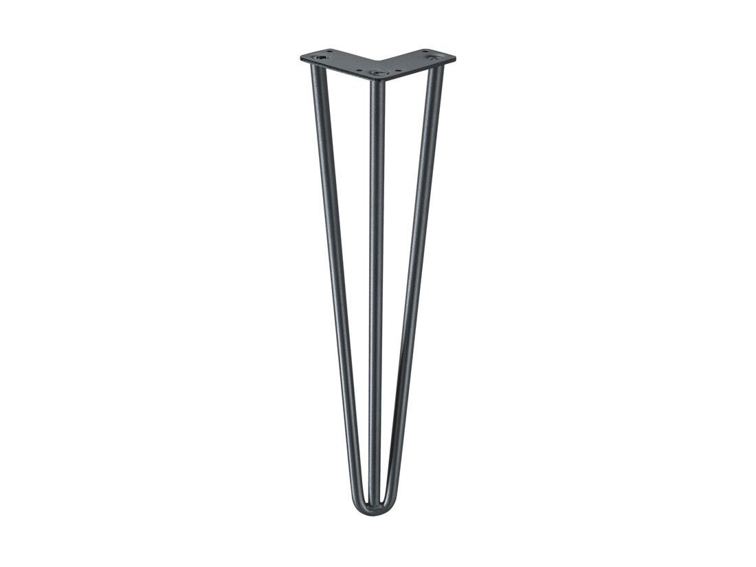HAIRPIN Möbelfuß | 45 cm | schwarz