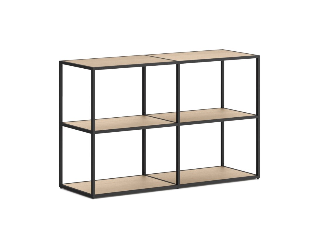 LIUM L-2x2 Regalsystem | Dekor eiche