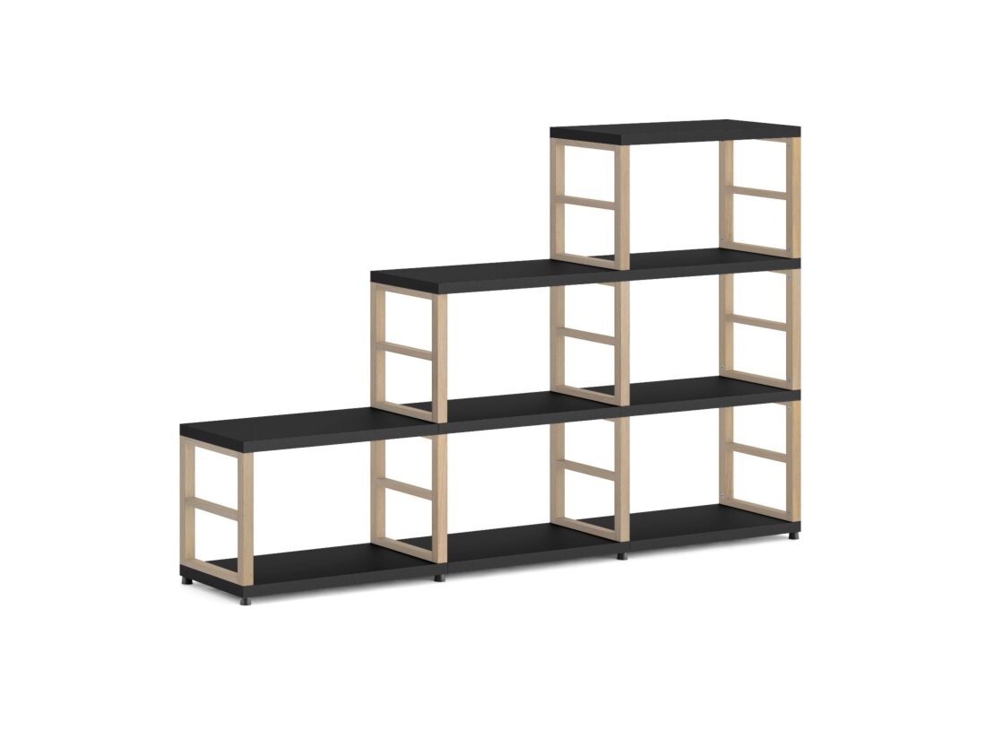 MAXX 3x3 Treppenregal | 174x112x33 cm