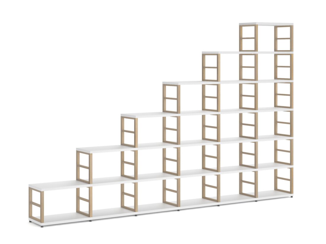 MAXX 6x6 Étagère escalier | 345x218x33 cm