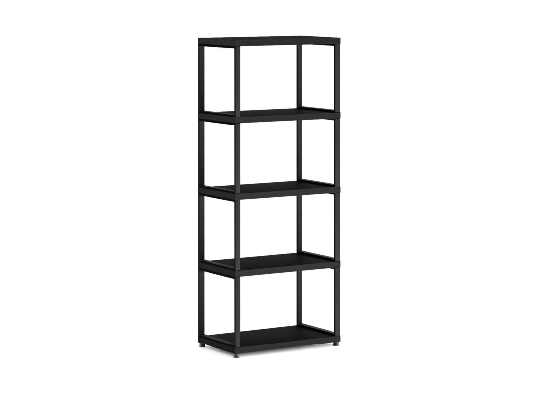 MAXX M-1x4 Étagère modulable | 60x147x33 cm | Décor noir