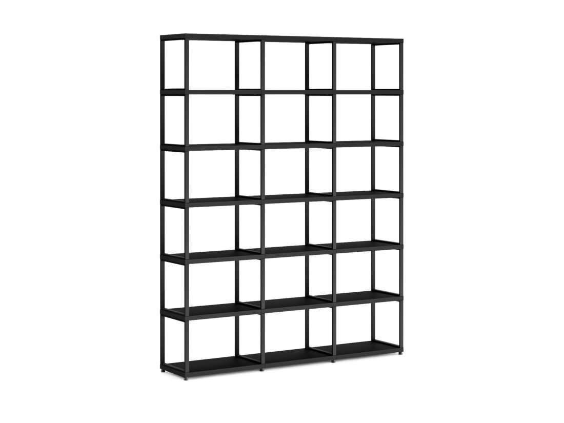 MAXX M-3x6 Regalsystem | 174x218x33 cm | schwarz