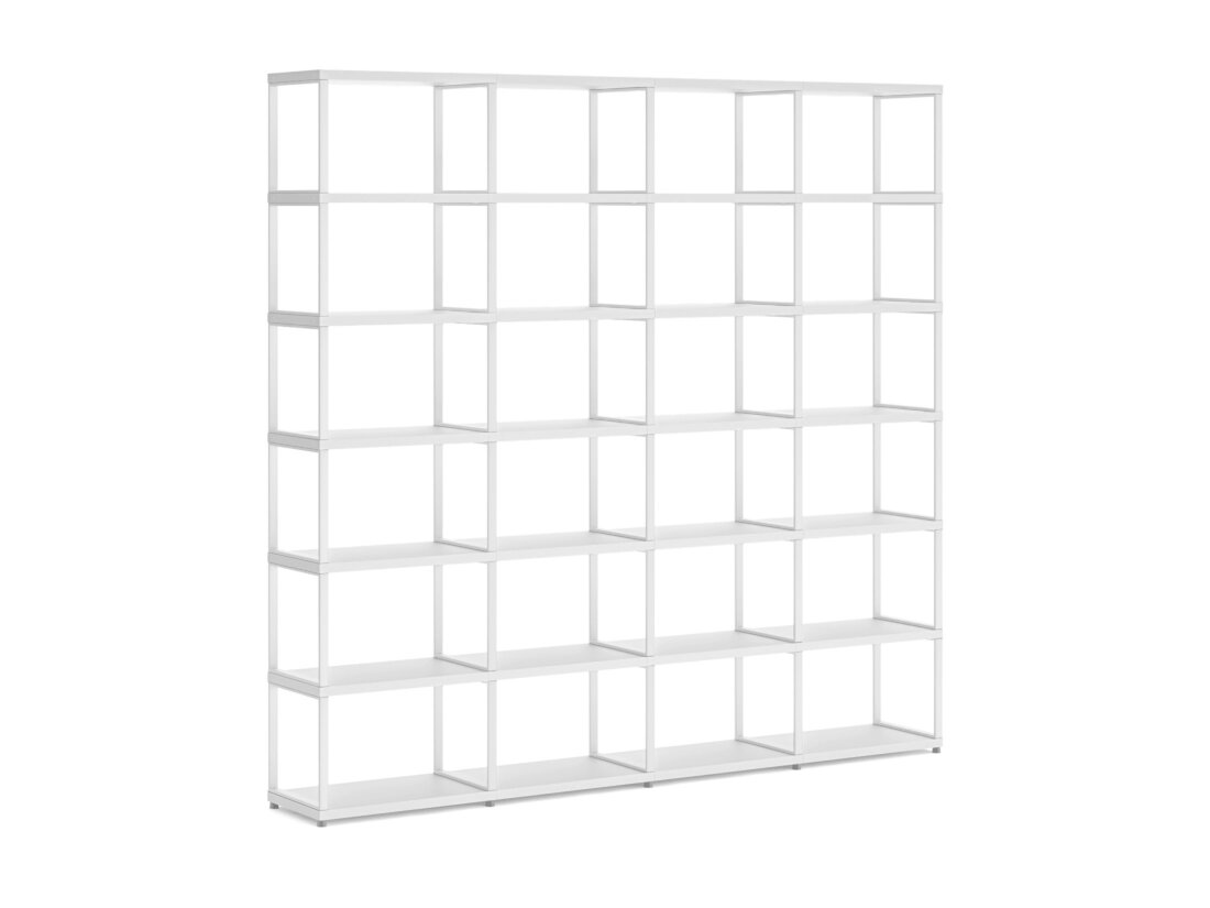 MAXX M-4x6 Étagère modulable | 231x218x33 cm | Décor blanc