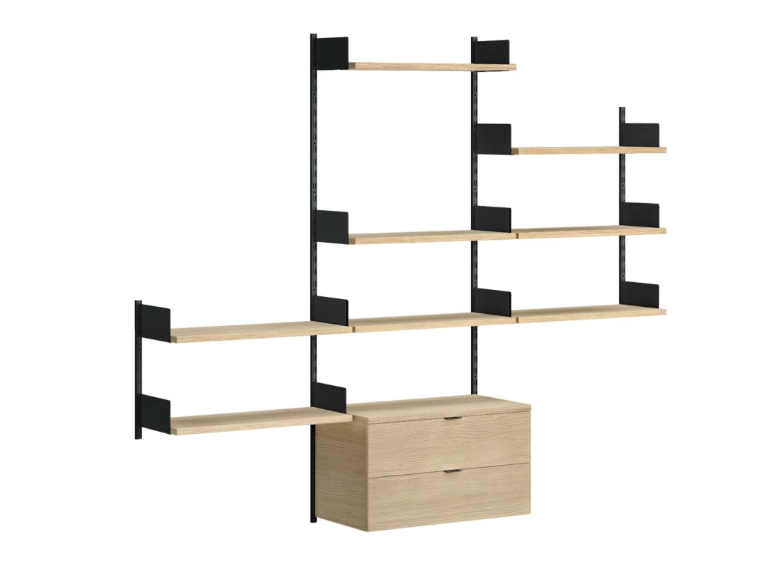 ON-WALL B-303 Opbergsysteem | 241x200x44 cm