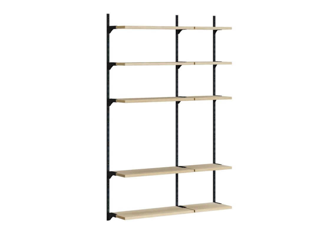ON-WALL L-150 Regalsystem | 127x200x32 cm
