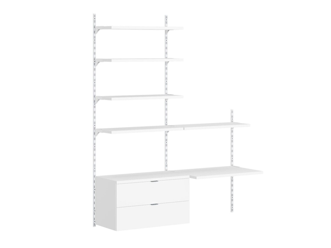 ON-WALL L-203 Regalsystem | 161x200x52 cm