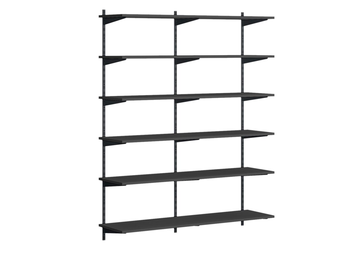 P-SLOT H2-201 Wandrailsysteem | 160x200x42 cm | zwart