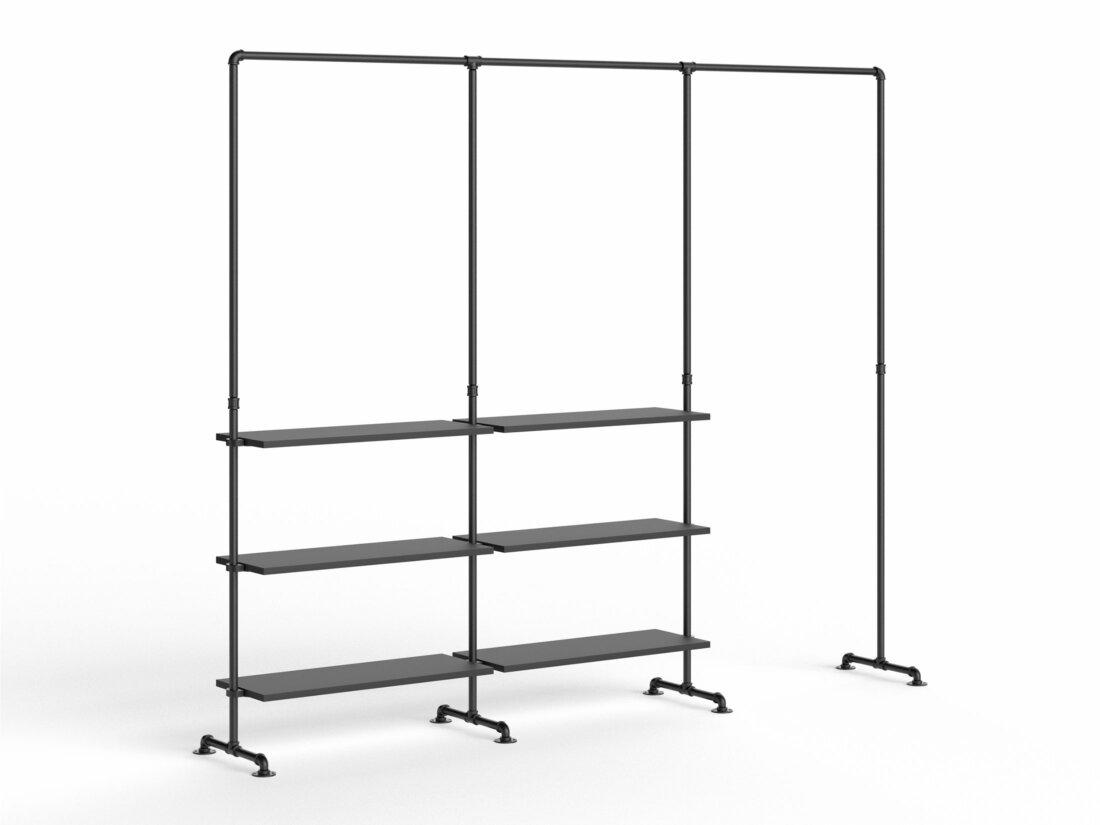 PIPE HS-305 Clothes rail system