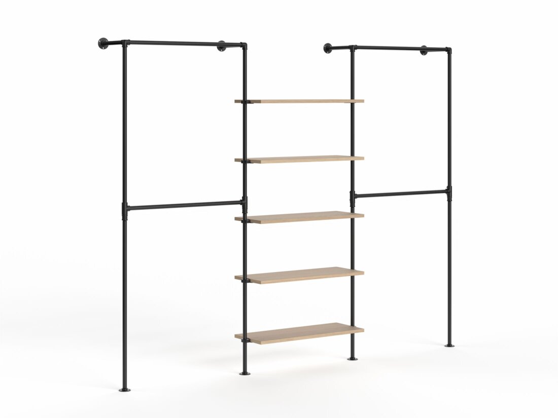 PIPE HW-306 Clothes rail system | 259x208x43 cm