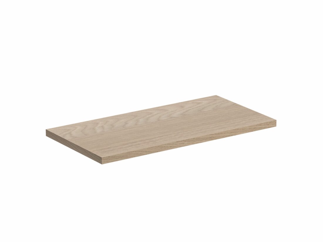 PIPE Regalboden | 60x30x1,9 cm | eiche holzfurniert