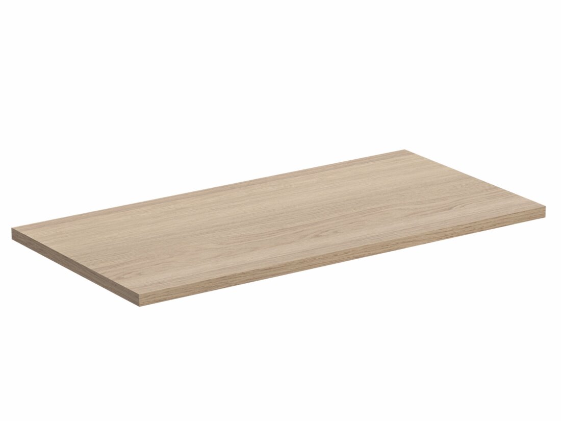 PIPE Regalboden | 80x40x1,9 cm | eiche holzfurniert