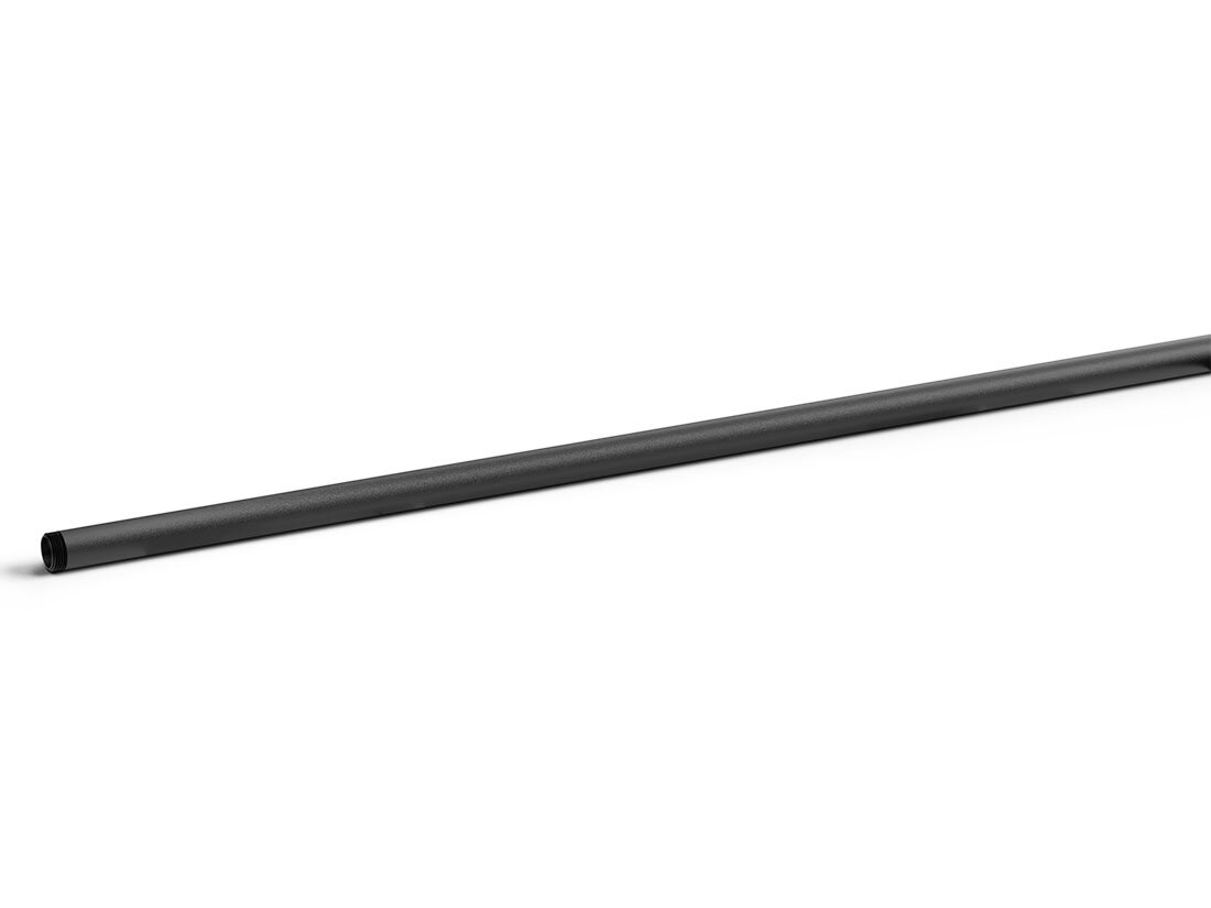 PIPE Rohr [T] | Ø 2,5 cm - 150 cm - 3/4" | schwarz