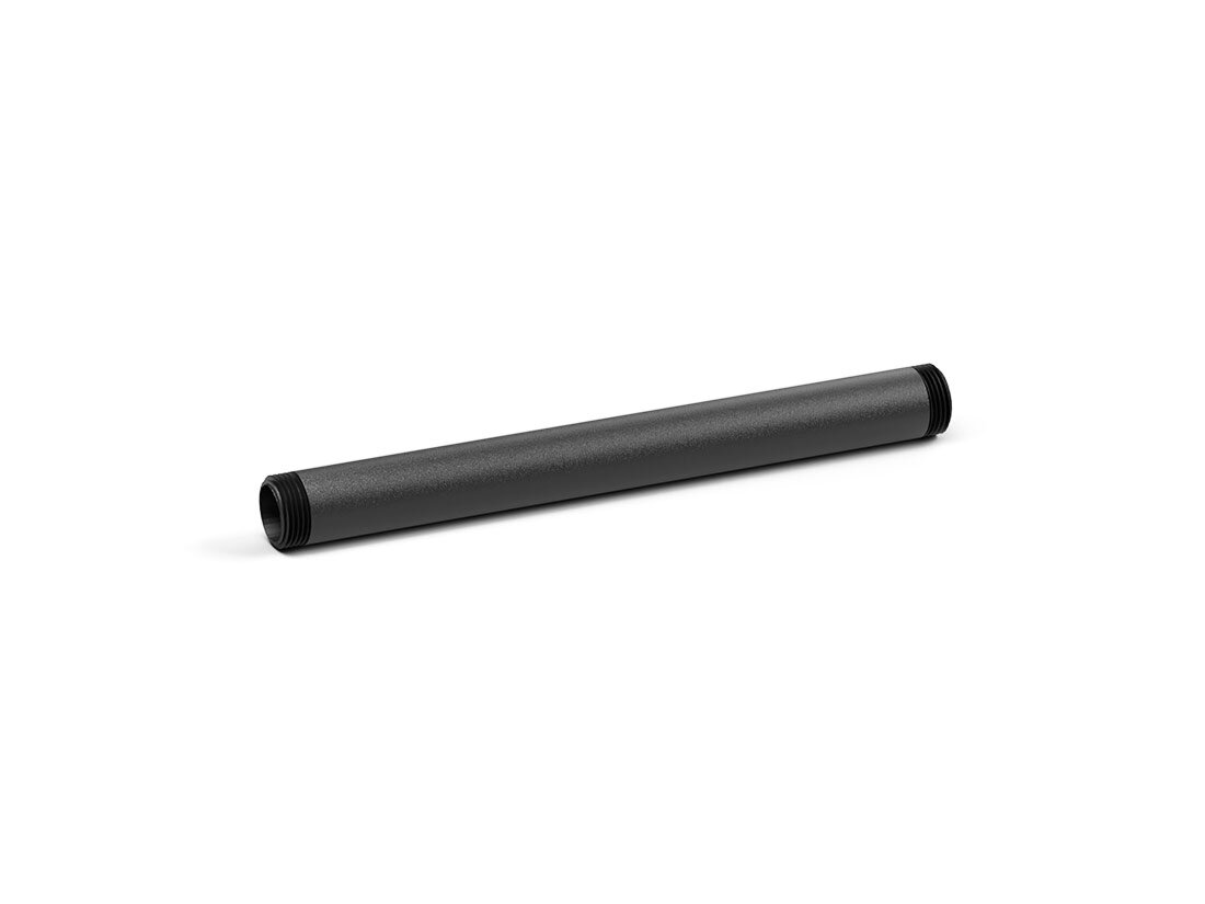 PIPE Rohr [T] | Ø 2,5 cm - 25 cm - 3/4" | schwarz