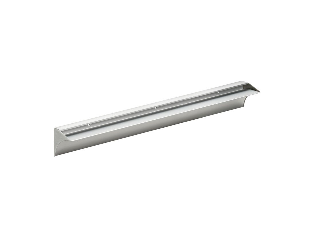 RAIL-8 Glass Shelf Brackets | silver