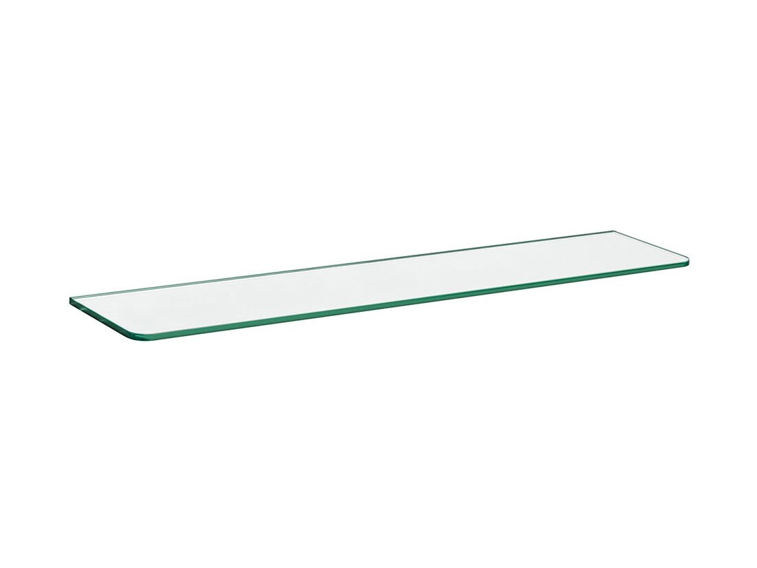 ROUND Glasboden | 800x150x8 mm | klar