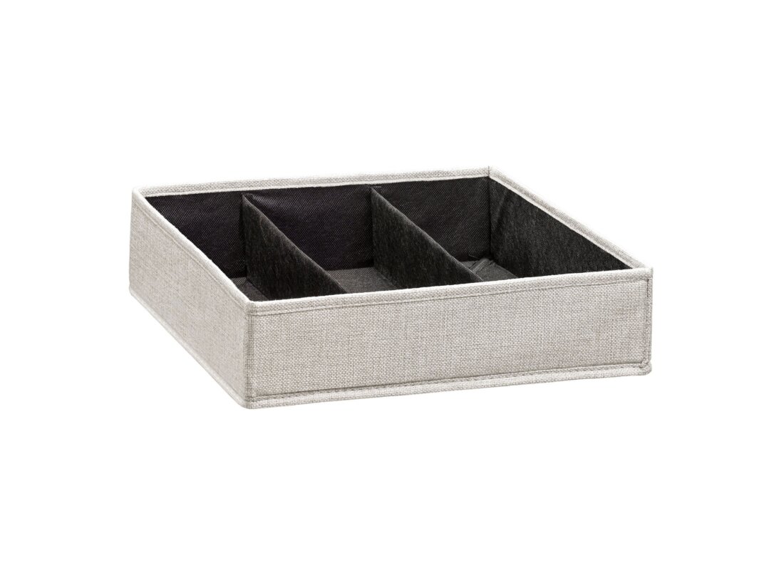 Insert de tiroir | 34,5x33x8,5 cm | beige sand