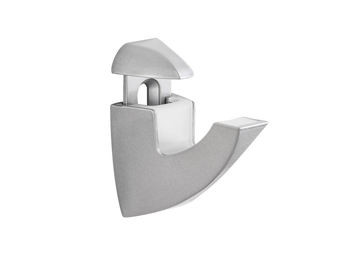 SCOOP Regalträger - 2 Stck | für Böden 5-25 mm | silber