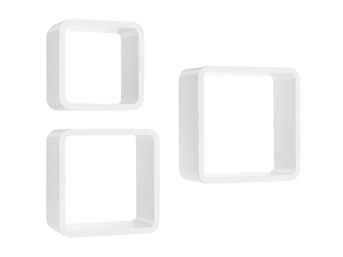 SOFTCUBE Regalwürfel Set - 3 Stck | 35x15x35 cm | weiß