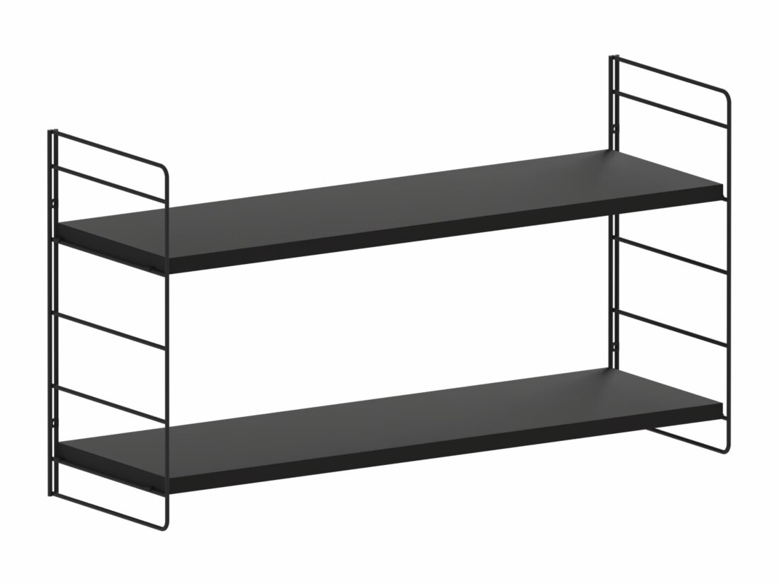 STEP XL-1x1 Hanging Shelf | Decor black