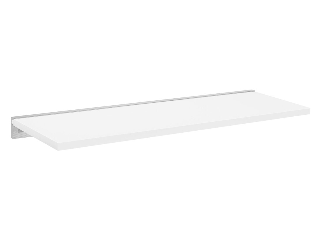SUMO+CUBE Wall Shelf | 115x40 cm | white/silver