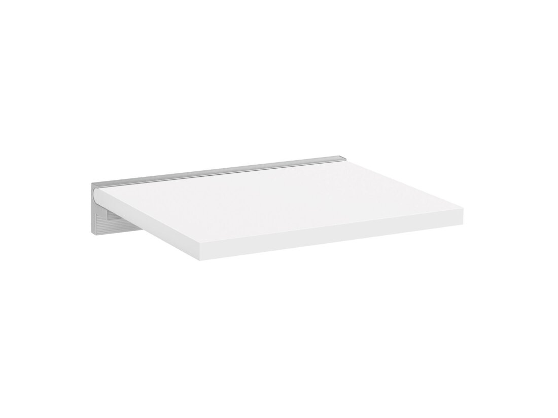 SUMO+CUBE Wall Shelf | 45x40 cm | white/silver