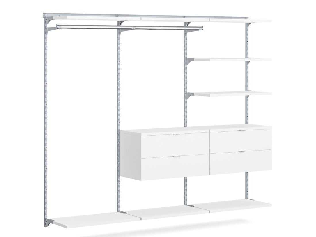 WALK-IN L-305 Schranksystem | 250x200x45 cm