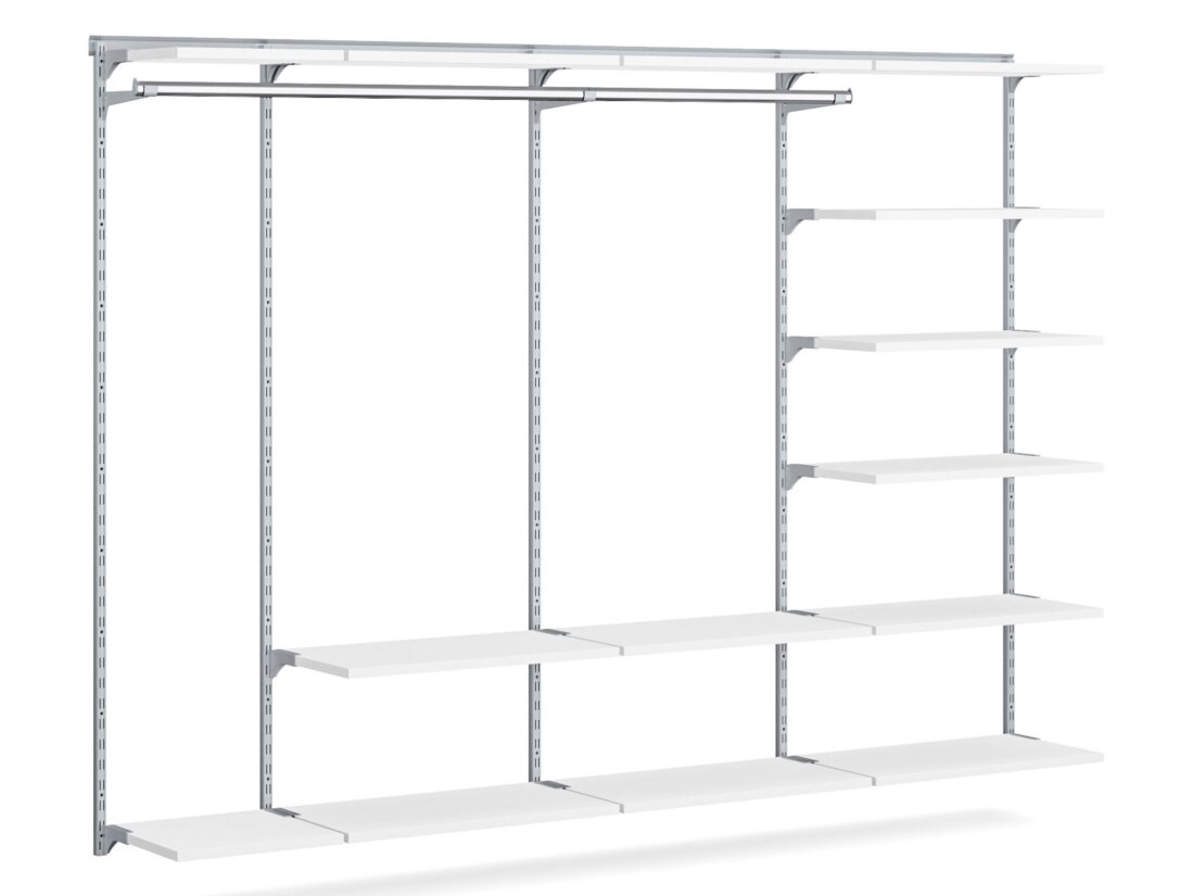 WALK-IN L-351 Regalsystem Kleiderschrank | 295x200x43 cm