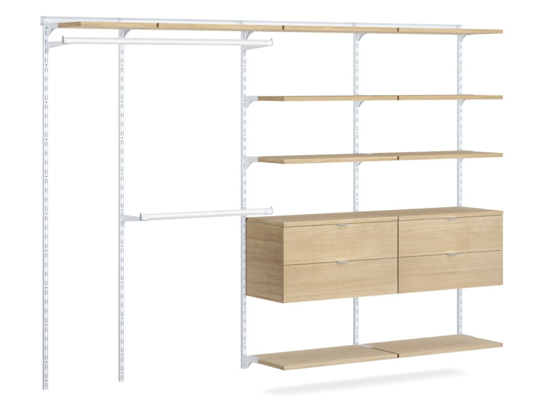 WALK-IN L-357 Kastsysteem | 295x200x45 cm