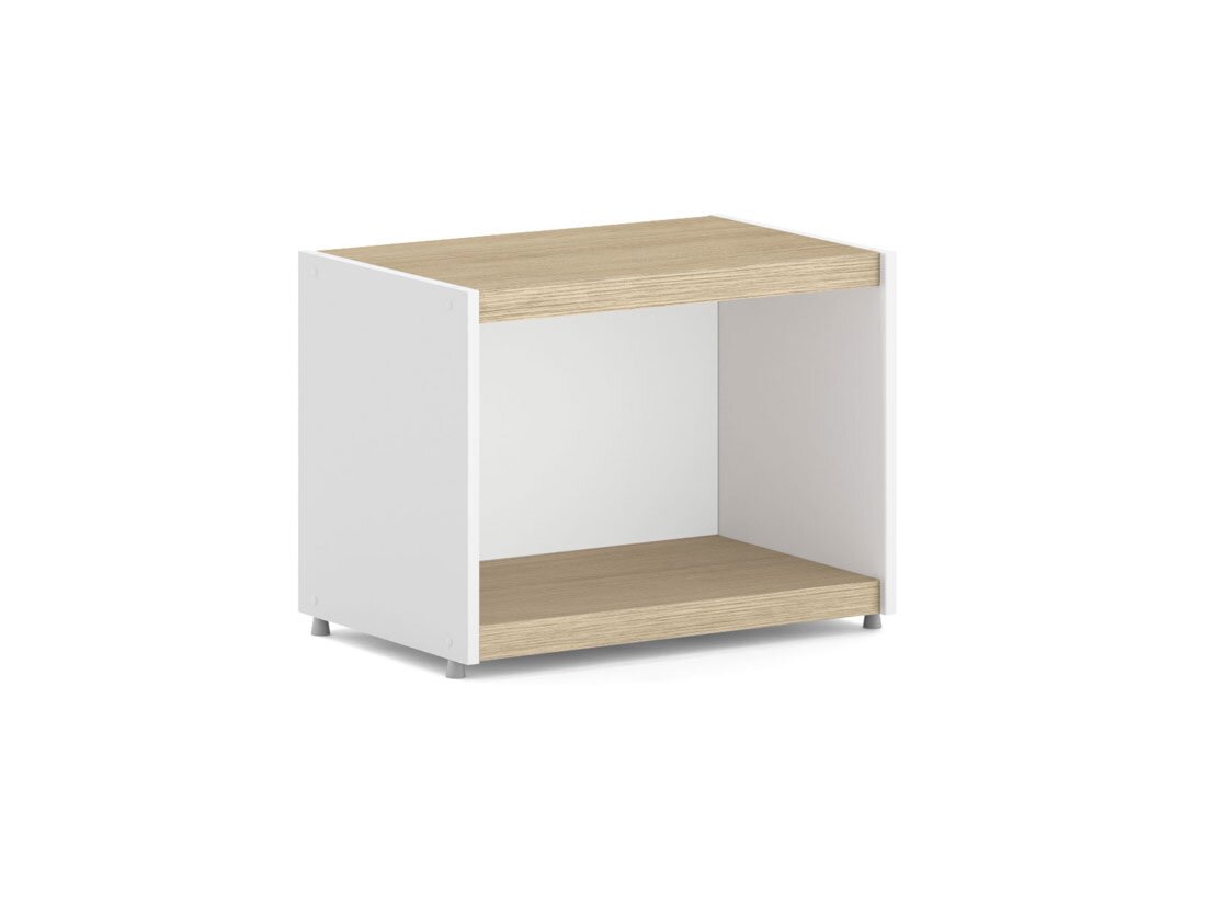 YOMO 1x1 Regalsystem | 57x42x35 cm | Dekor eiche