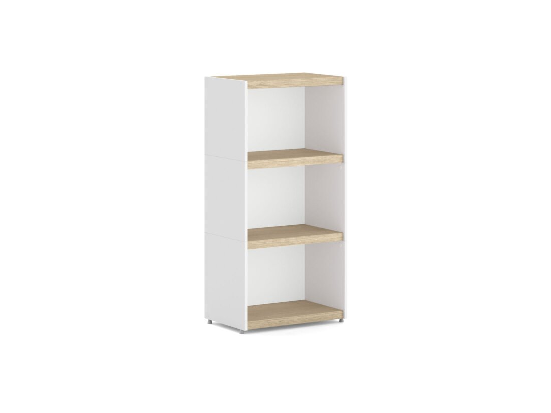 YOMO 1x3 Étagère modulable | 57x116x35 cm | Décor chêne