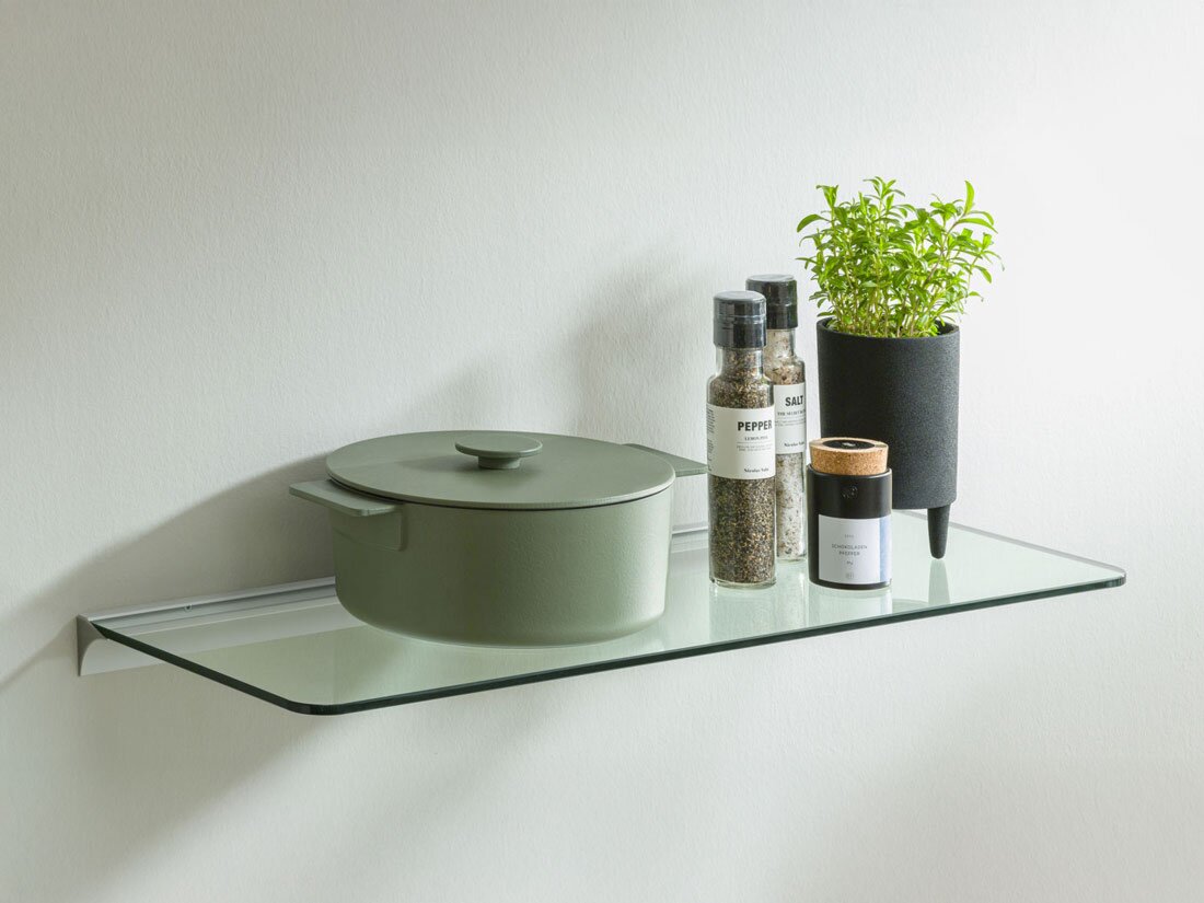 ROUND+RAIL Glasregale