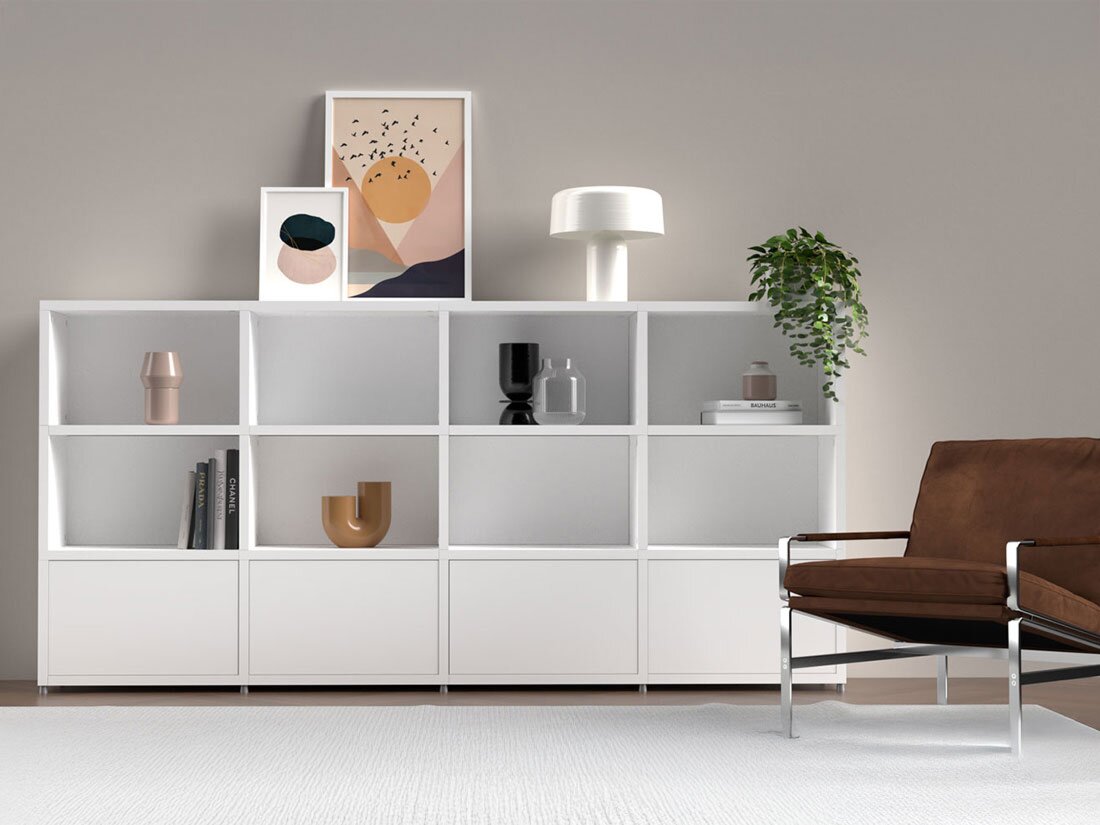 BOON L-4x3-P Dressoir | 231x112x33 cm