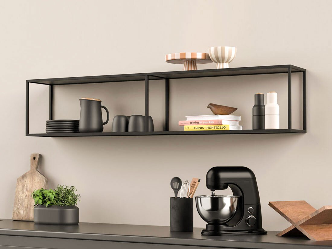 LIUM XL-2x1 Kitchen Wall Shelf