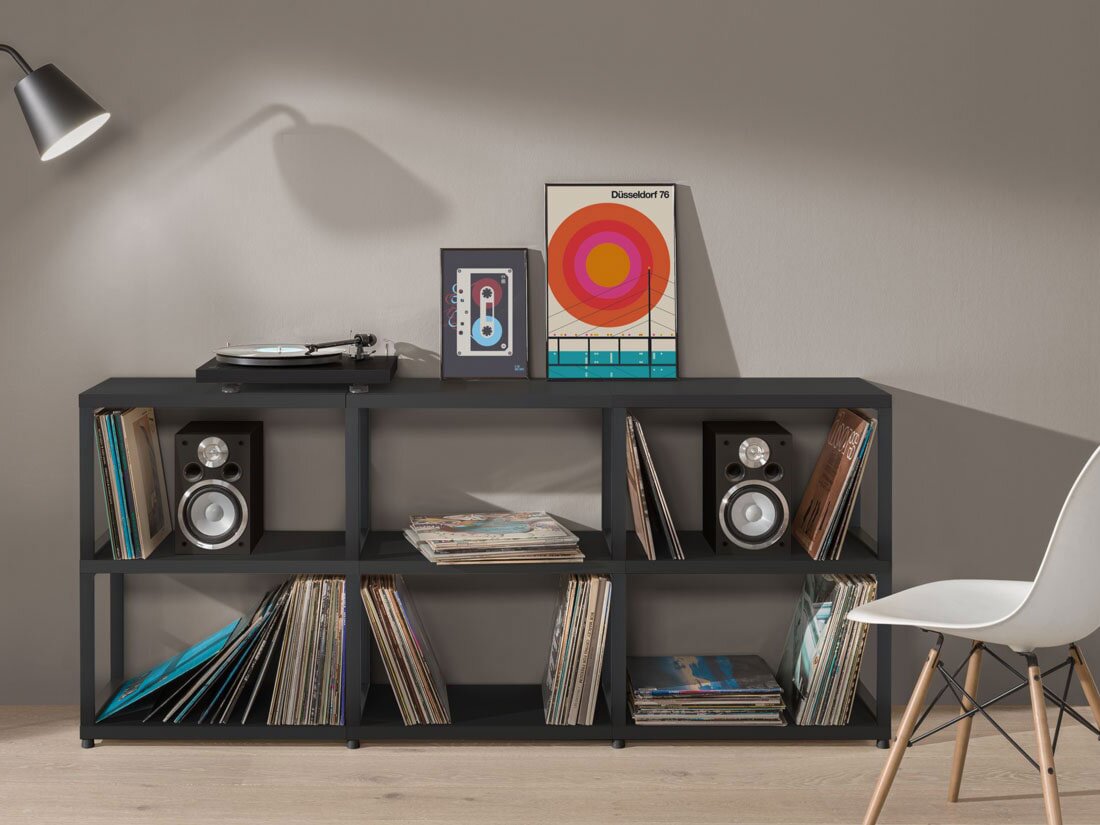 MAXX M-3x2 Platenrek | 174x76x33 cm