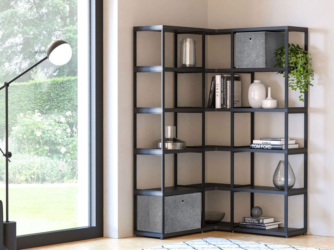 MAXX M-3x5 Hoekrek | 109/109x183x33 cm