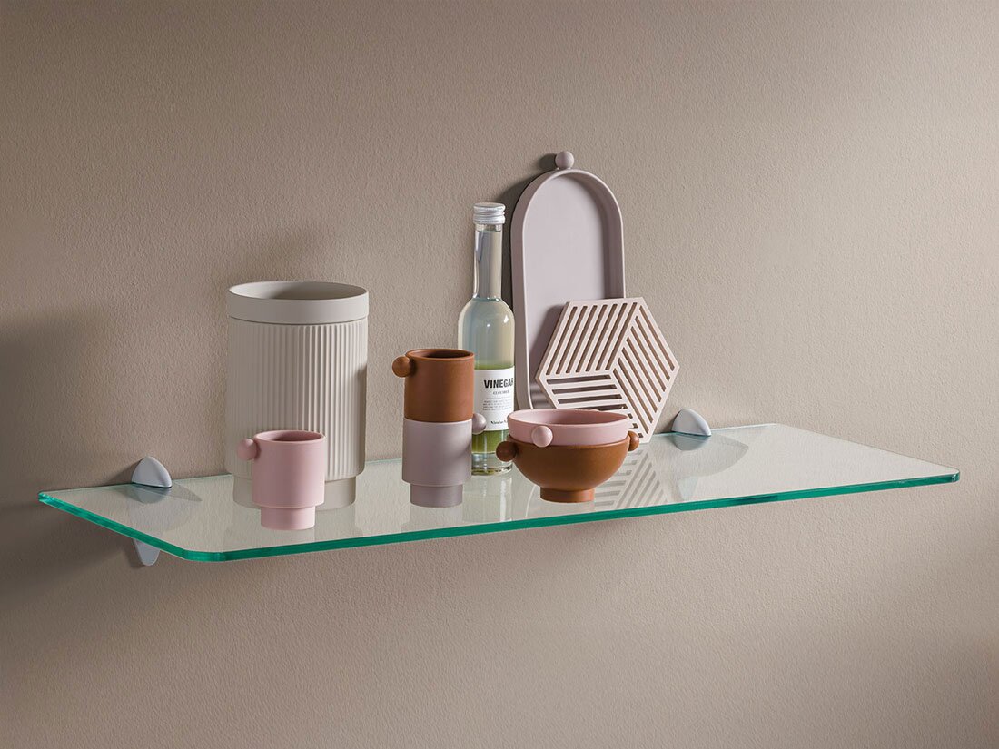 ROUND+ARA Keuken Wandrek glas