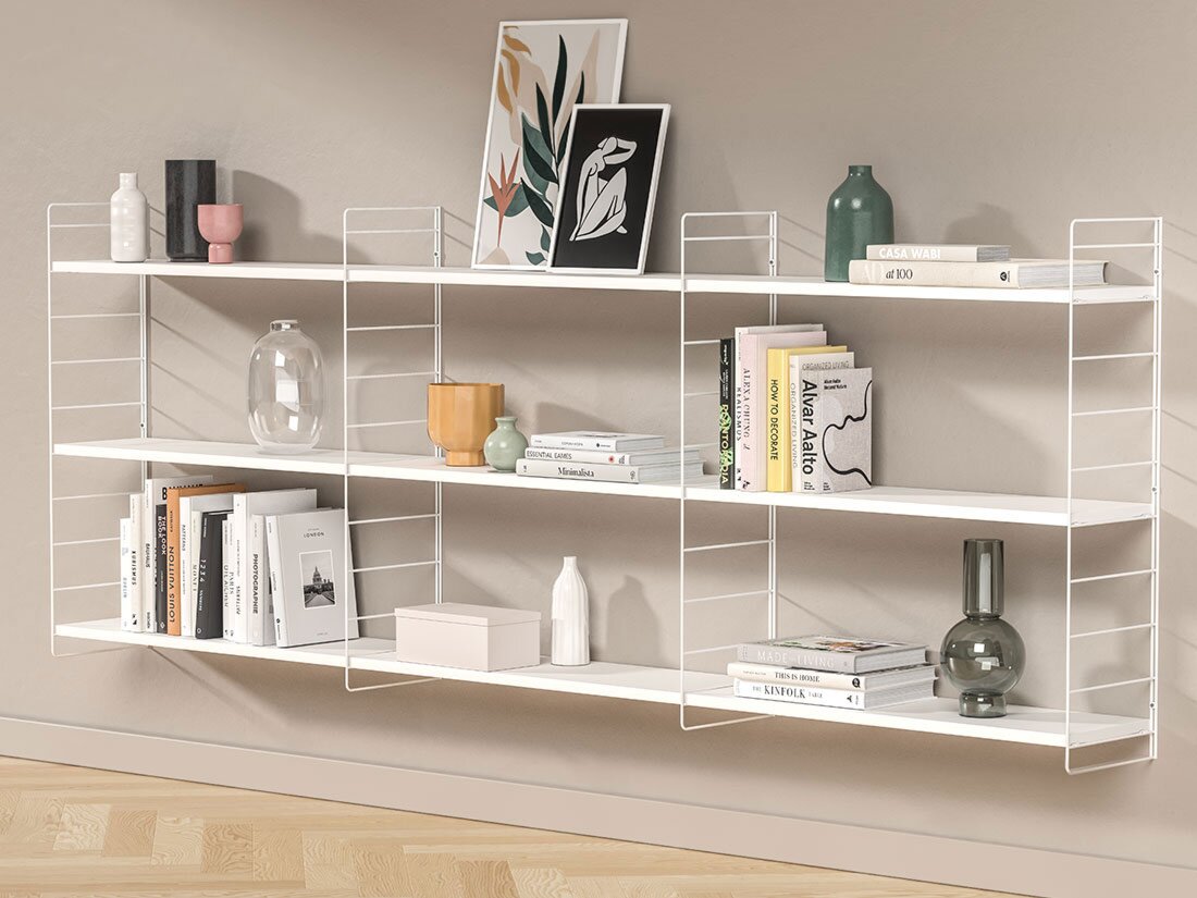 STEP L-3x2 Wandregal Wohnzimmer | Motto Wohnzimmer