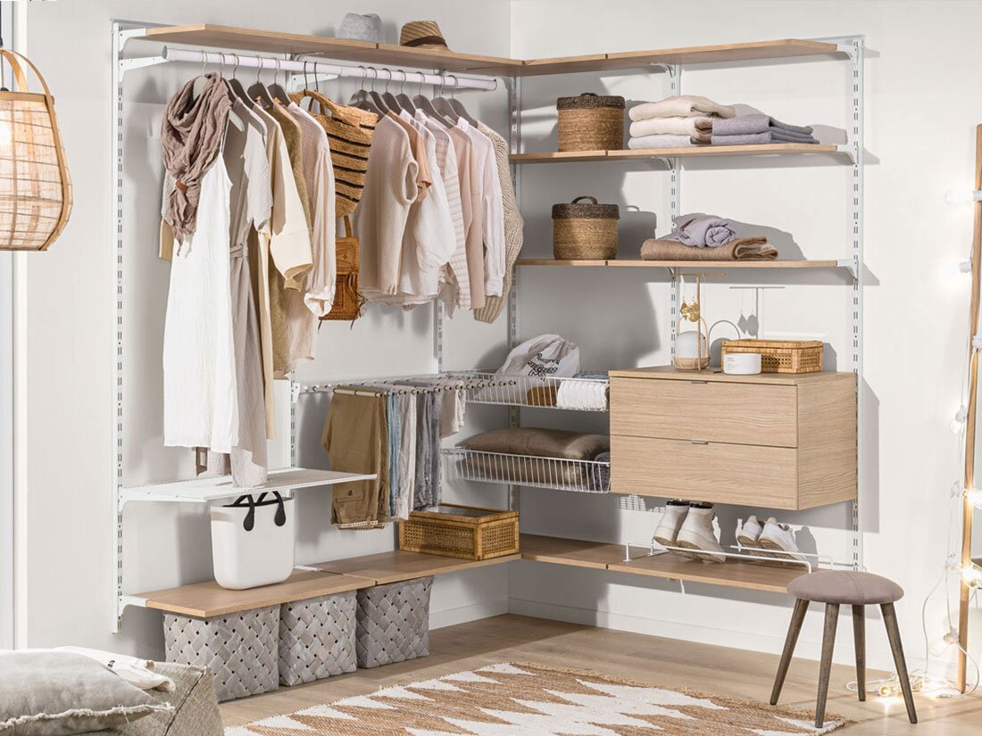 WALK-IN L-408 Kastsysteem hoek | 208/164x200x45 cm