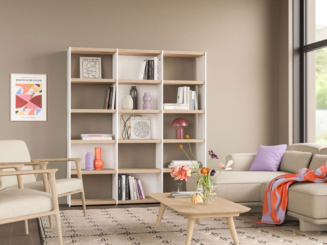 YOMO 3x5 Boekenkast | 168x189x35 cm