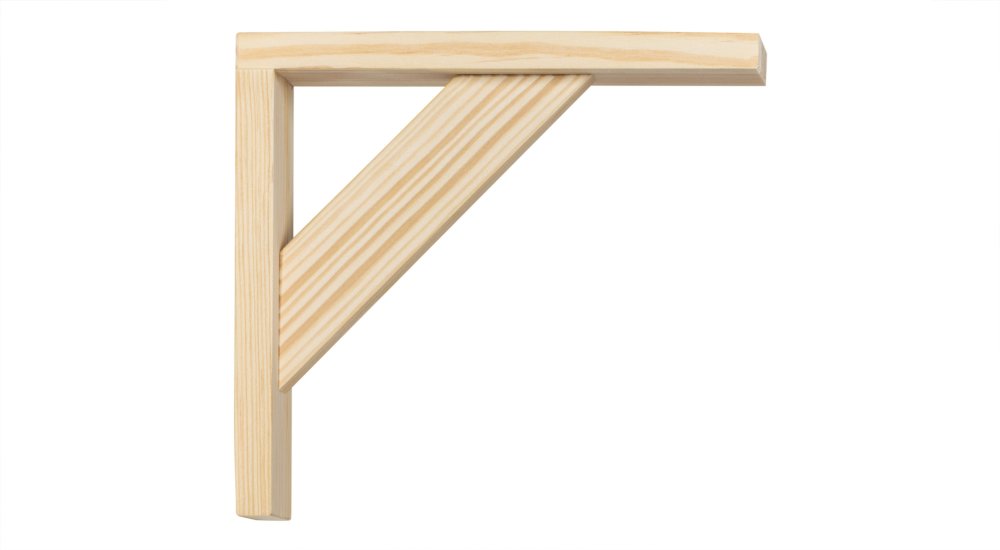 Country Wooden Shelf Bracket Pinewood Regalraum Country Wooden Shelf Bracket Pinewood