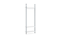 CLOS-IT D-100 Shelving System | 86x277x40 cm (LxHxD)